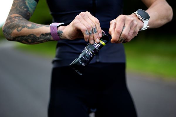 Runner opens a Beta Fuel gel