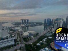 Aeriel view of Singapore