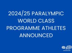 2024/25 Paralympic World Class Programme athletes announced