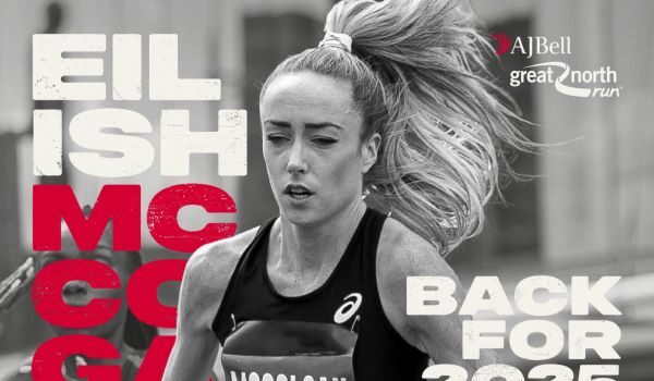 Black and white image of Eilish in black vest and a long blonde ponytail