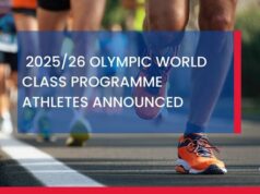 Text reads: 2025/26 OLYMPIC WORLD CLASS PROGRAMME ATHLETES ANNOUNCED