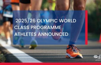 Text reads: 2025/26 OLYMPIC WORLD CLASS PROGRAMME ATHLETES ANNOUNCED