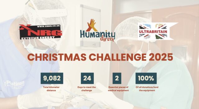 Poster giving statitistics of the fundraiser and logos of organisations involved