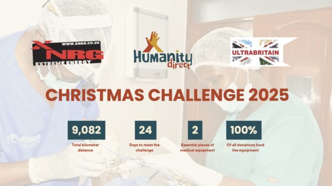 Poster giving statitistics of the fundraiser and logos of organisations involved