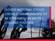 Black and white image of two riders on a course