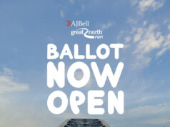 Image of the Tyne Bridge with the words BALLOT NOW OPEN