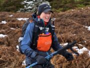 Fiona Horsfield at the Spine Race