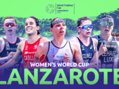 World Triathlon Cup season launches A montage of five women triathlete head and shoulders