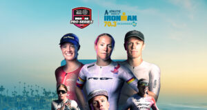 Montage of 6 top male and female athletes competing.