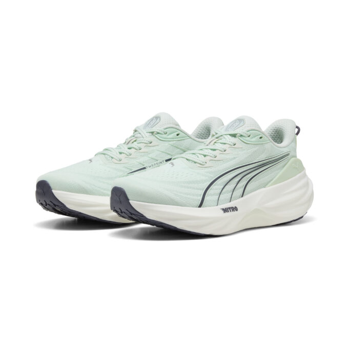 PUMA Mint green running shoes