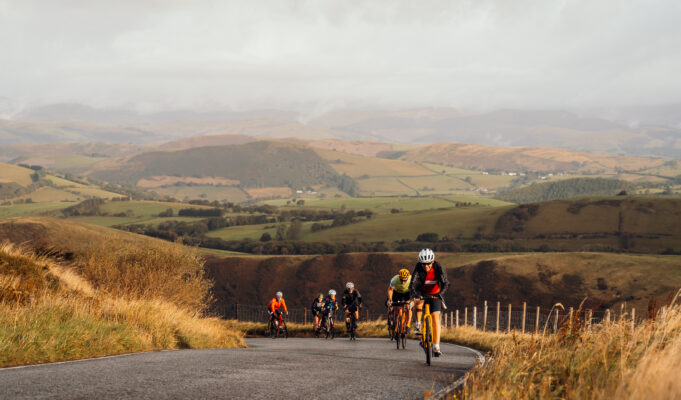 Welsh Government backs RideCymru ahead of Tour de France 2027 Cyclists on a winding mountain road