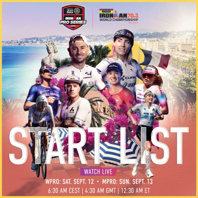 Ironman nice Montage of triathletes over an aerial shot of the Nice coastline