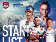 IRONMAN 70.3 Zell am See-Kaprun set for World Championship showdown Montage of triathletes in front of a mountainous backdrop
