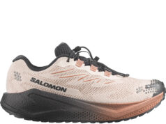 Salomon launches Aero Blaze 4 GRVL GTX for road-to-trail A photo of a gravel shoe that's cream upper and brown cushioned sole