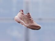 ASICS launches GEL-NIMBUS 29 A pink running shoe that looks like it's floating